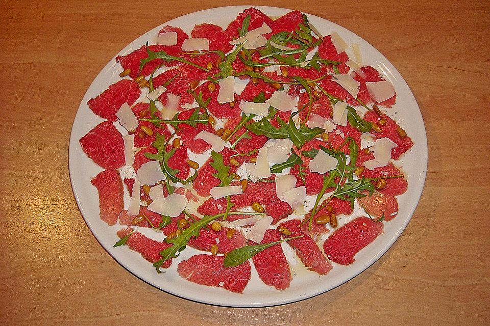 Carpaccio vom Rind