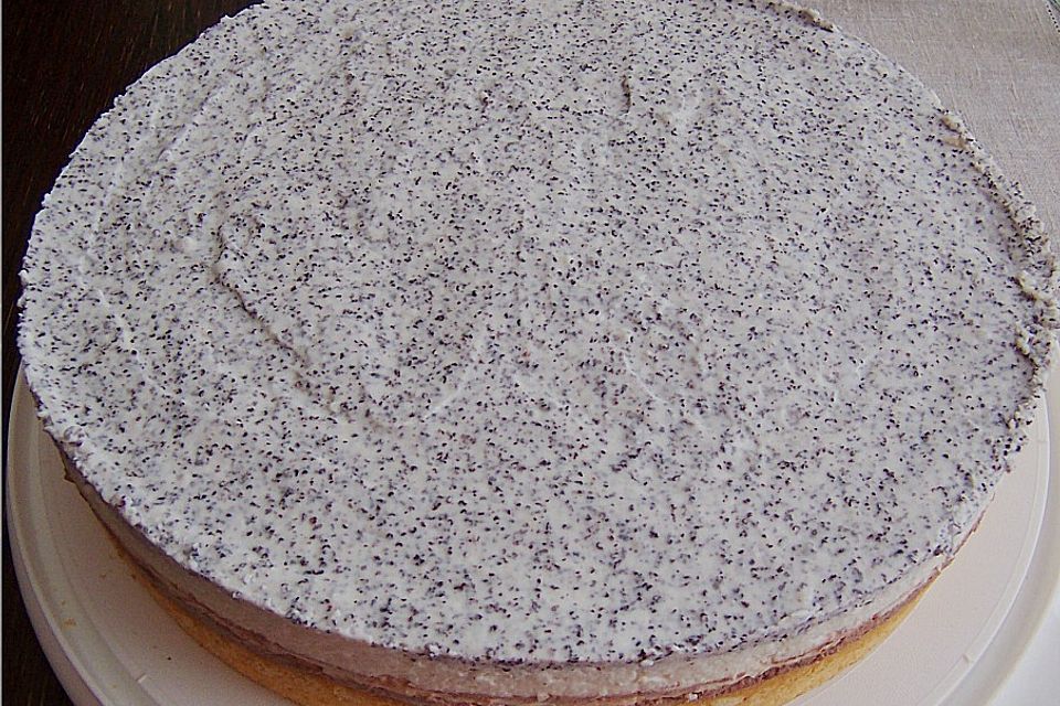 Brisanes bunte Käsesahne - Torte