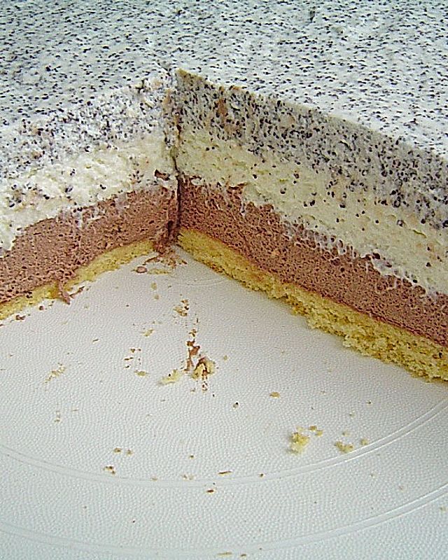 Brisanes bunte Käsesahne - Torte