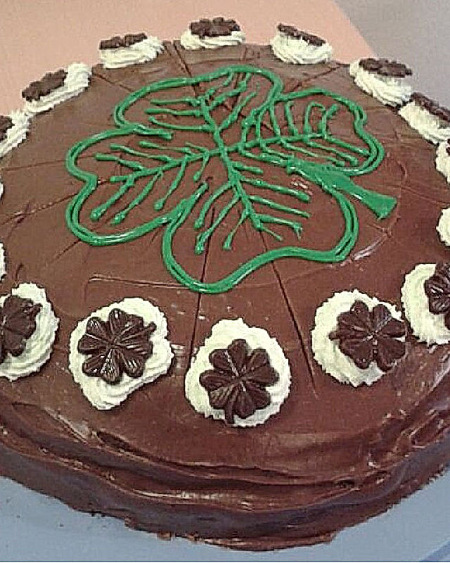 Irischer Schoko - Schock - Kuchen mit Guiness