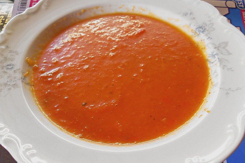 Paprika - Tomaten - Suppe