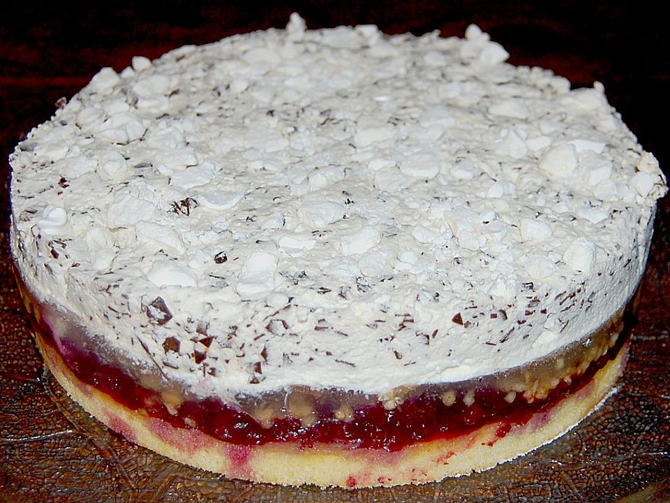 Birnen - Preiselbeer - Torte von chaclara| Chefkoch