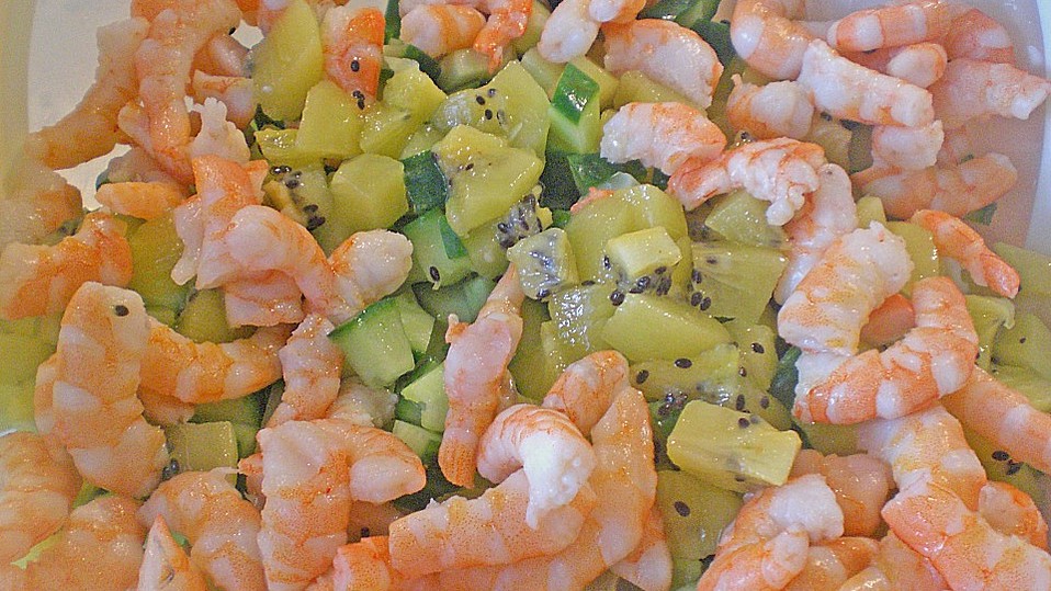 Gurken - Shrimps - Salat von Anna_Schmidt Gurken - Shrimps - Salat von Anna_Schmidt