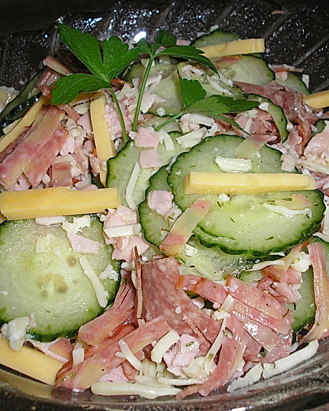 Emmentaler - Salat