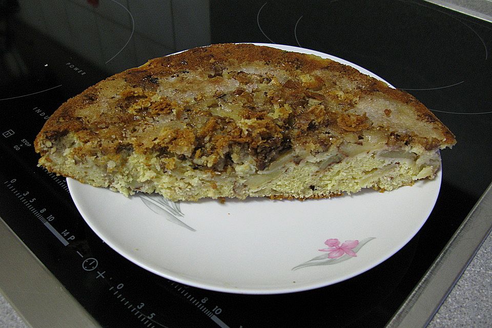 Gestürzter Apfelkuchen