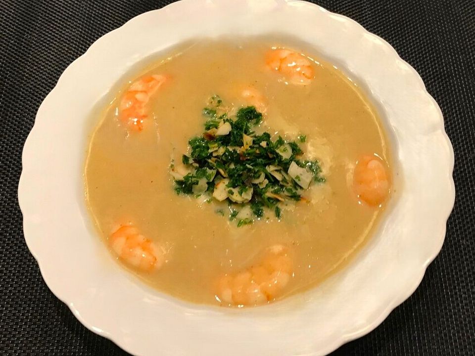 Kartoffelsuppe mit Garnelen von Bhasha| Chefkoch
