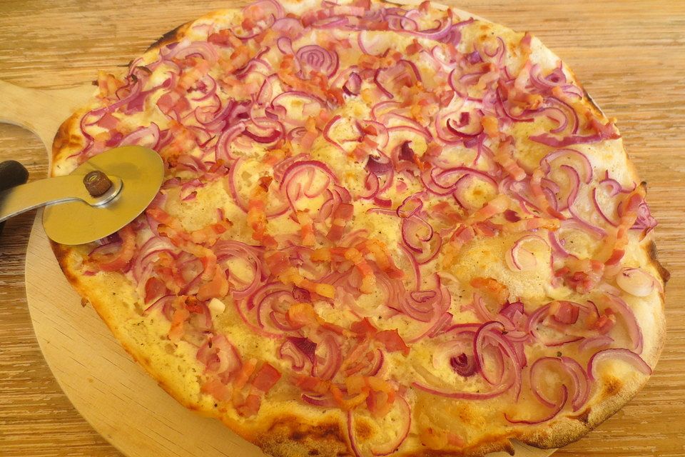 Flammkuchen Abwandlung à la Frau Donner