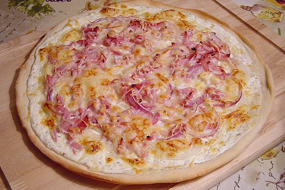 Flammkuchen Abwandlung à la Frau Donner