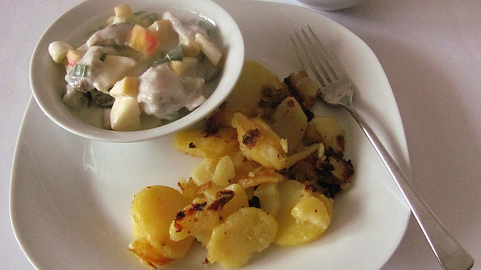 Matjes mit Apfelremoulade von pralinchen Matjes mit Apfelremoulade von pralinchen