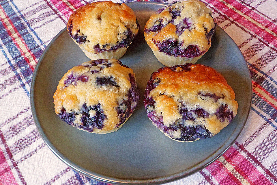 Blaubeermuffins