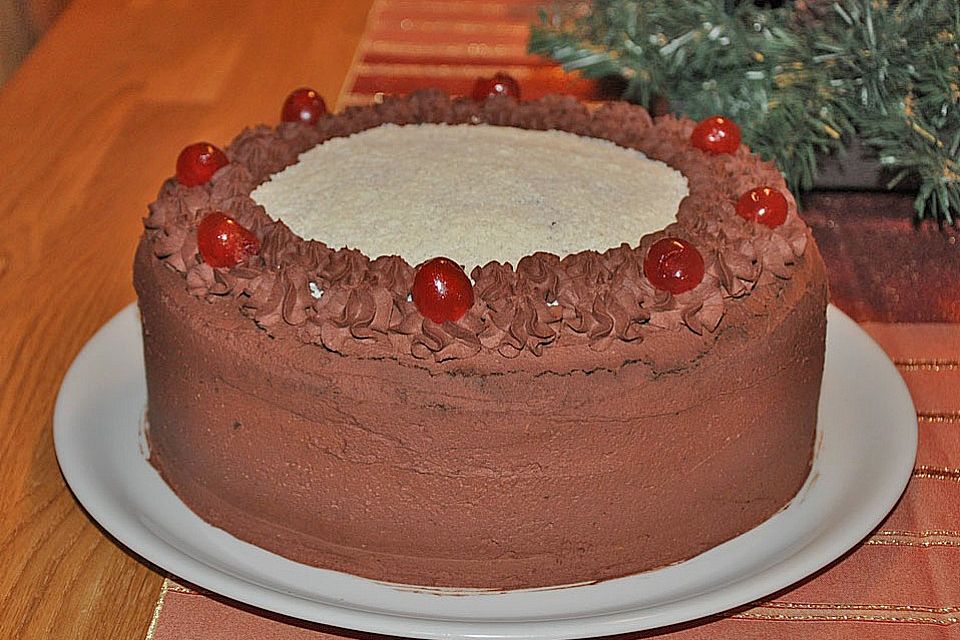 Mousse au Chocolat Torte à la floo