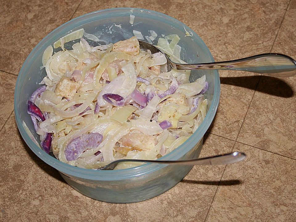 Zwiebel - Ananas - Salat von marionho60| Chefkoch