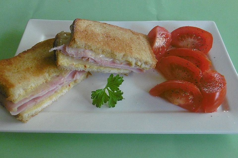 Doppeldecker Croque Monsieur