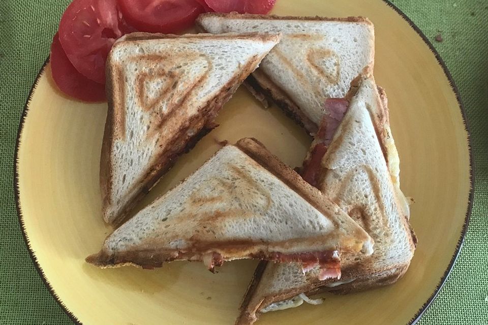 Doppeldecker Croque Monsieur