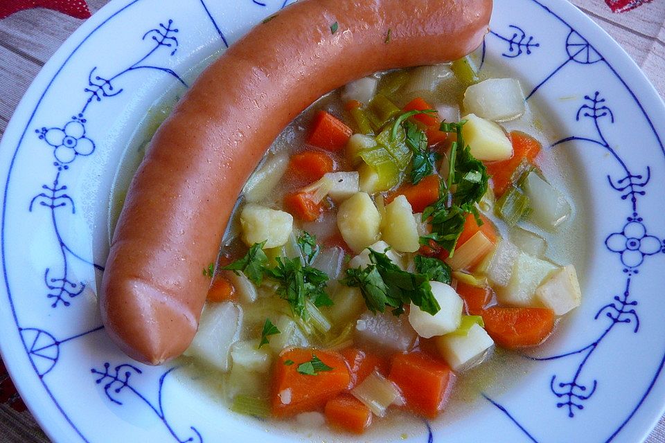 Deftige Gemüsesuppe