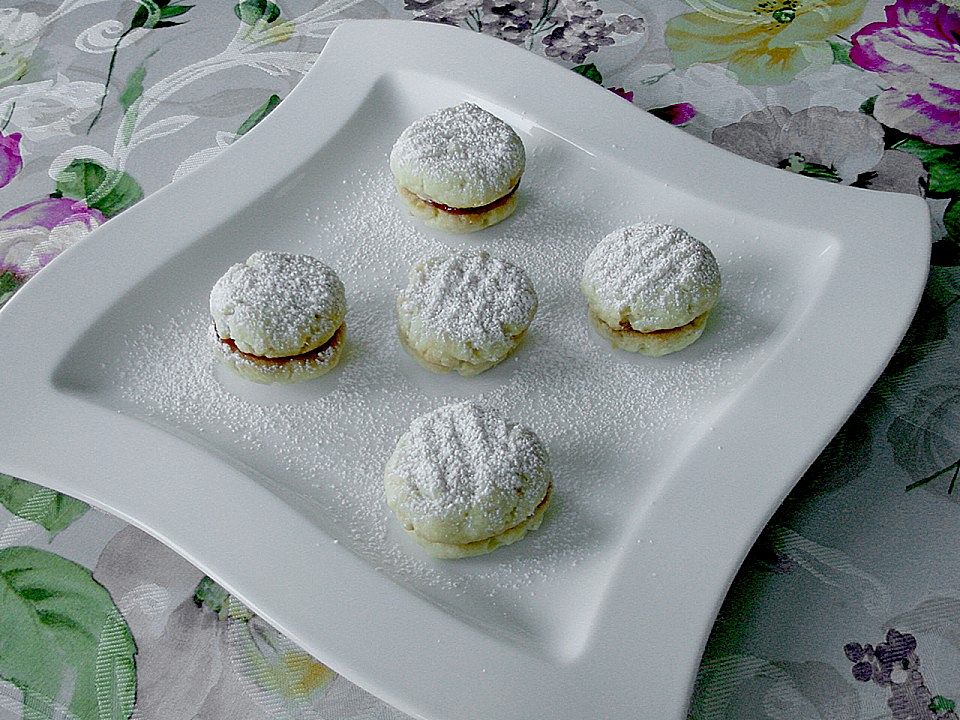 Gefüllte Kekse mit feinem Kokosnussgeschmack von Pumpkin-Pie| Chefkoch
