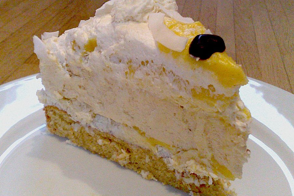 Lemon Coconut Cheesecake