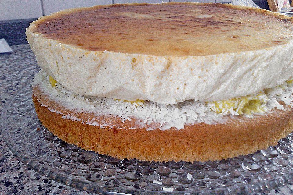 Lemon Coconut Cheesecake