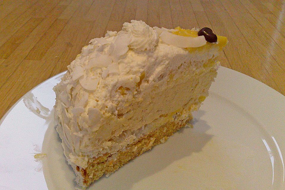 Lemon Coconut Cheesecake