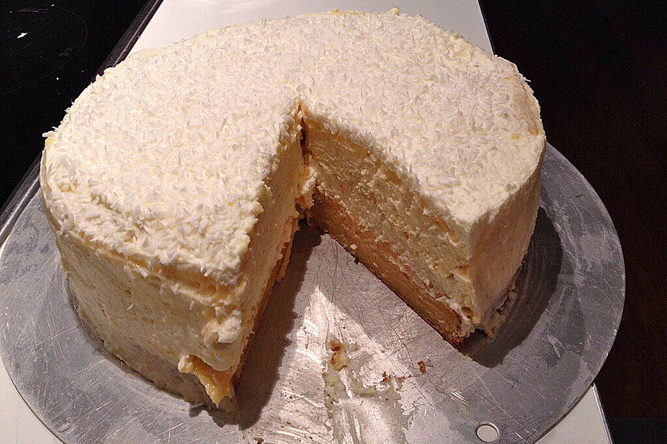 Lemon Coconut Cheesecake