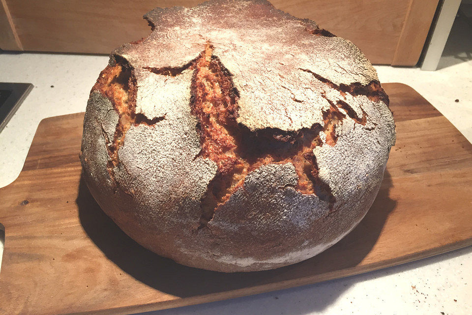 Dinkelbuttermilchbrot mit Sauerteig  a la Sissy