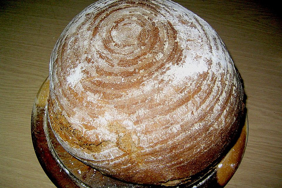 Dinkelbuttermilchbrot mit Sauerteig  a la Sissy