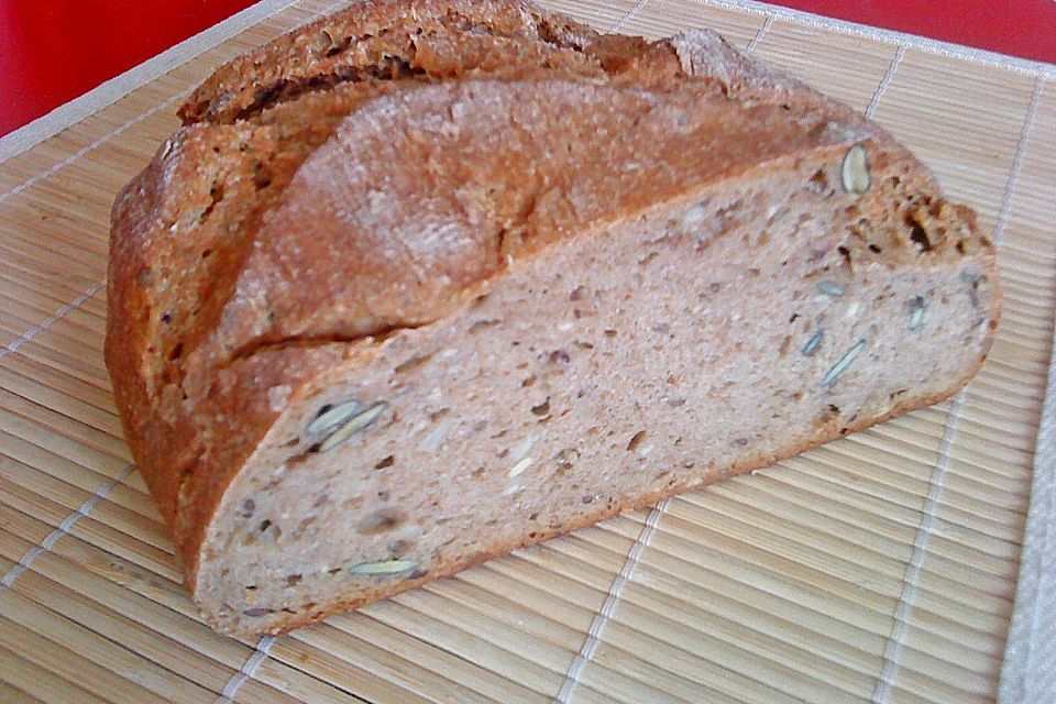 Dinkelbuttermilchbrot mit Sauerteig  a la Sissy