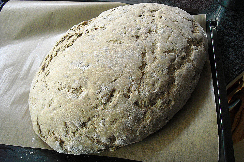 Dinkelbuttermilchbrot mit Sauerteig  a la Sissy