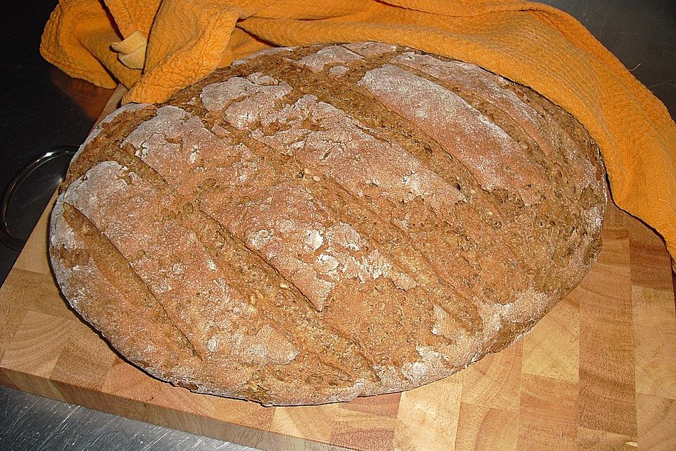 Dinkelbuttermilchbrot mit Sauerteig  a la Sissy