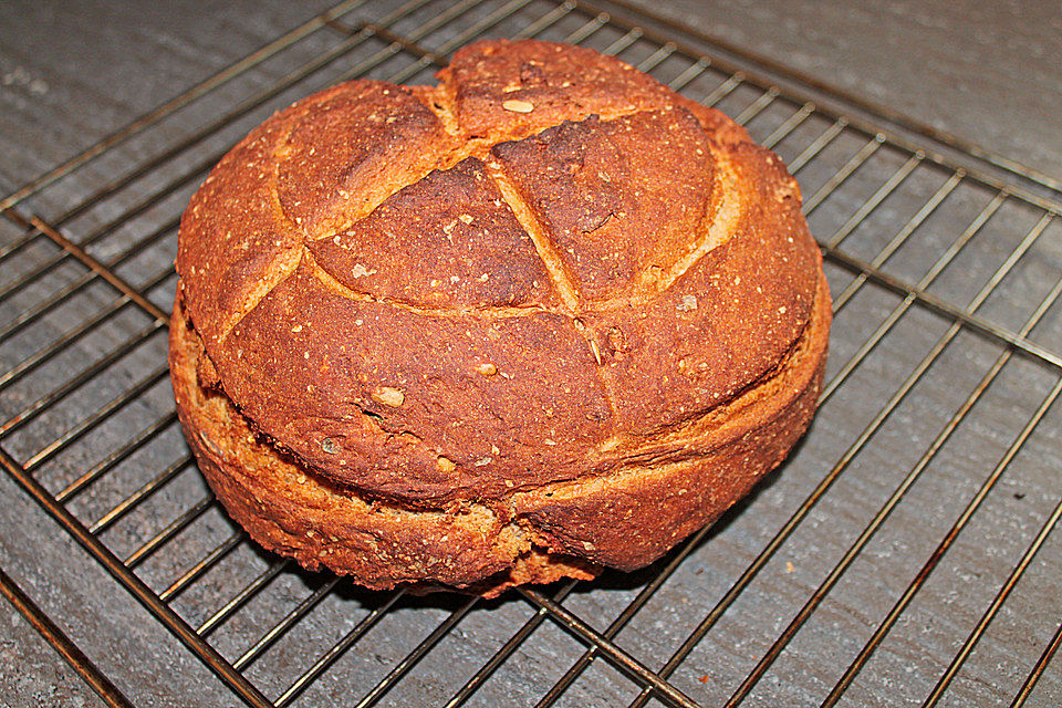 Dinkelbuttermilchbrot mit Sauerteig  a la Sissy