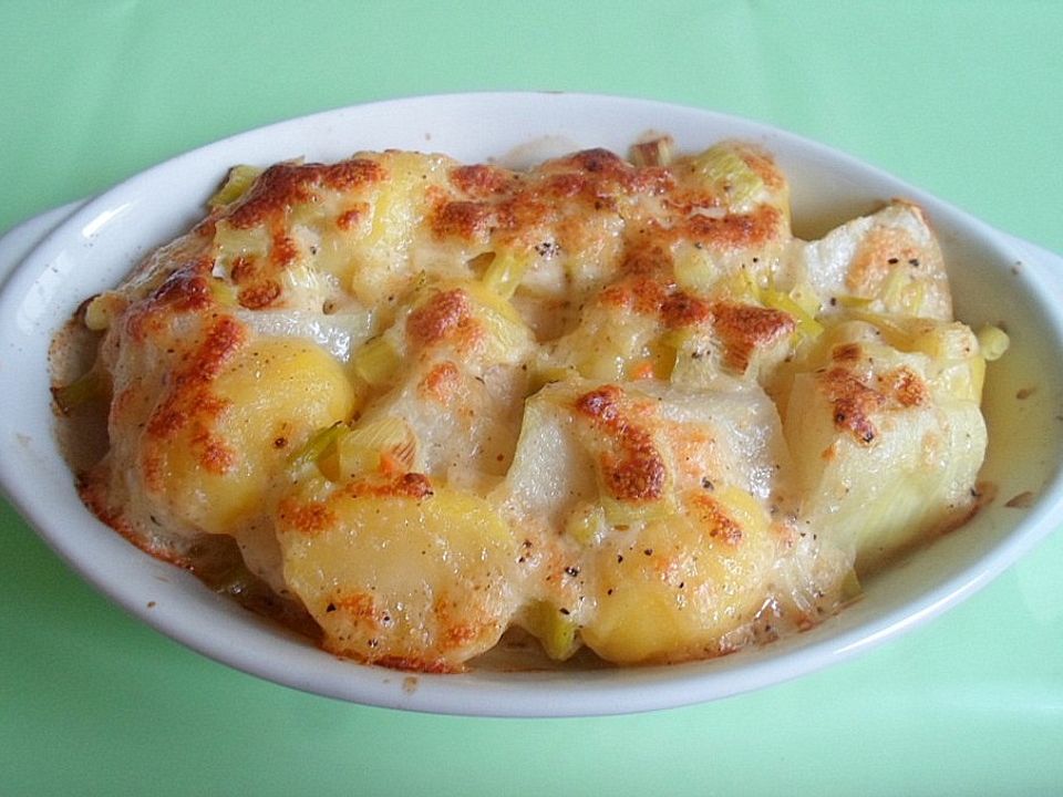 Kohlrabi - Kartoffel - Gratin von roccy09 | Chefkoch