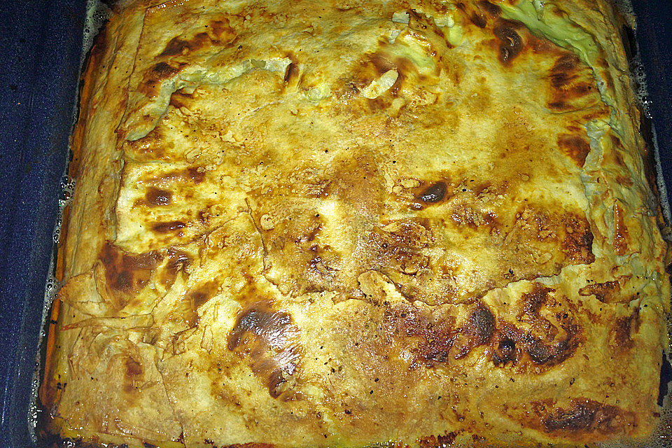 Börek auf dem Backblech