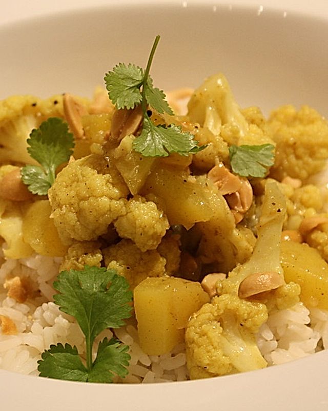 Blumenkohl - Kartoffel - Curry