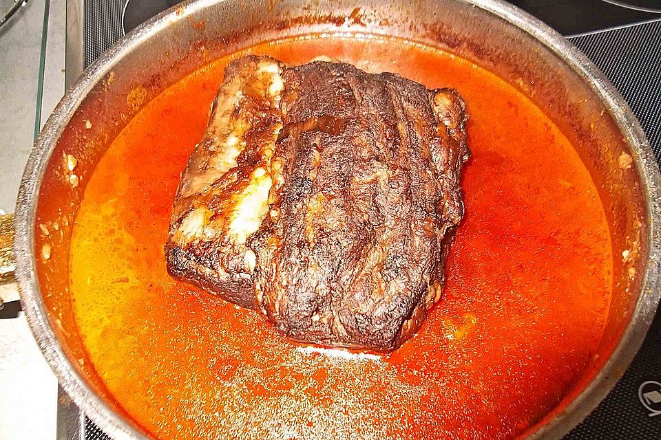 Rinderschmorbraten aus Färsenfleisch