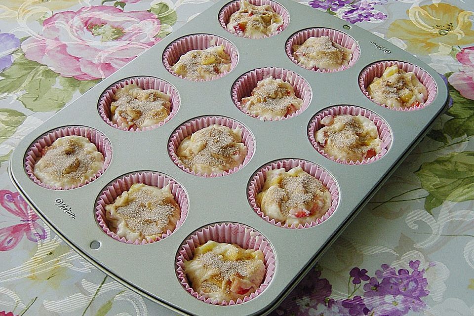 Erdbeer - Mango - Muffins