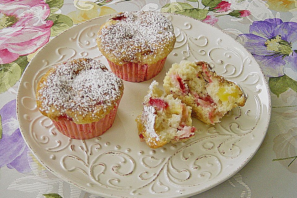 Erdbeer - Mango - Muffins