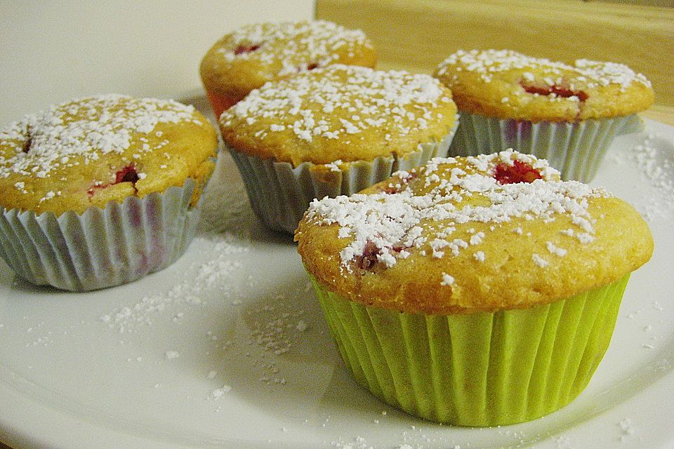 Erdbeer - Mango - Muffins