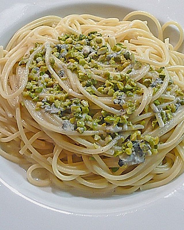 Spaghetti mit Roquefortsauce