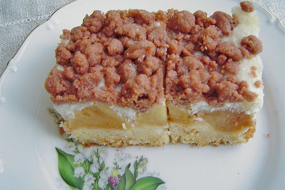 Brisanes Apfel - Kokos - Kuchen