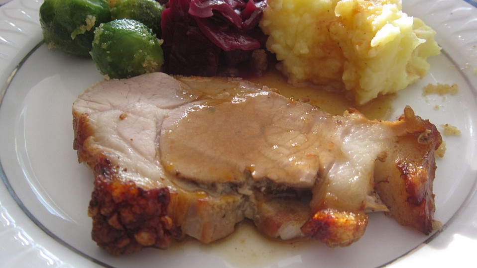 Krustenbraten vom Schwein mit extra krosser Kruste von Thunderkitty Krustenbraten vom Schwein mit extra krosser Kruste von Thunderkitty