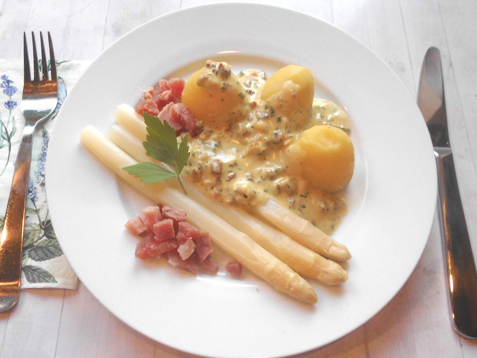 Pellkartoffeln mit Speck - Senf - Sauce von Tjorwen| Chefkoch