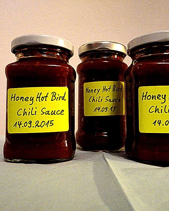 Honey Hot Bird Chili Sauce