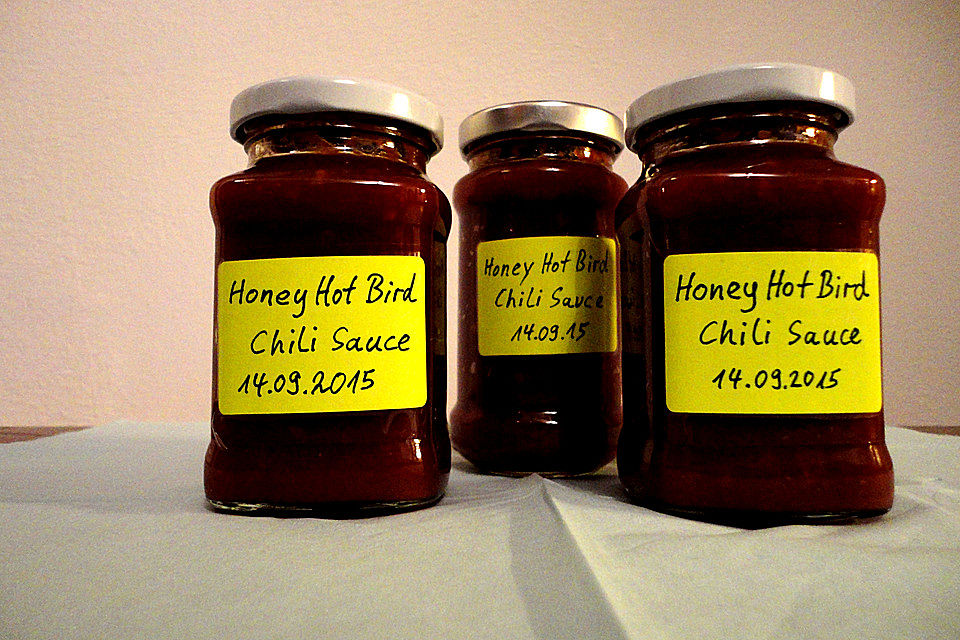 Honey Hot Bird Chili Sauce