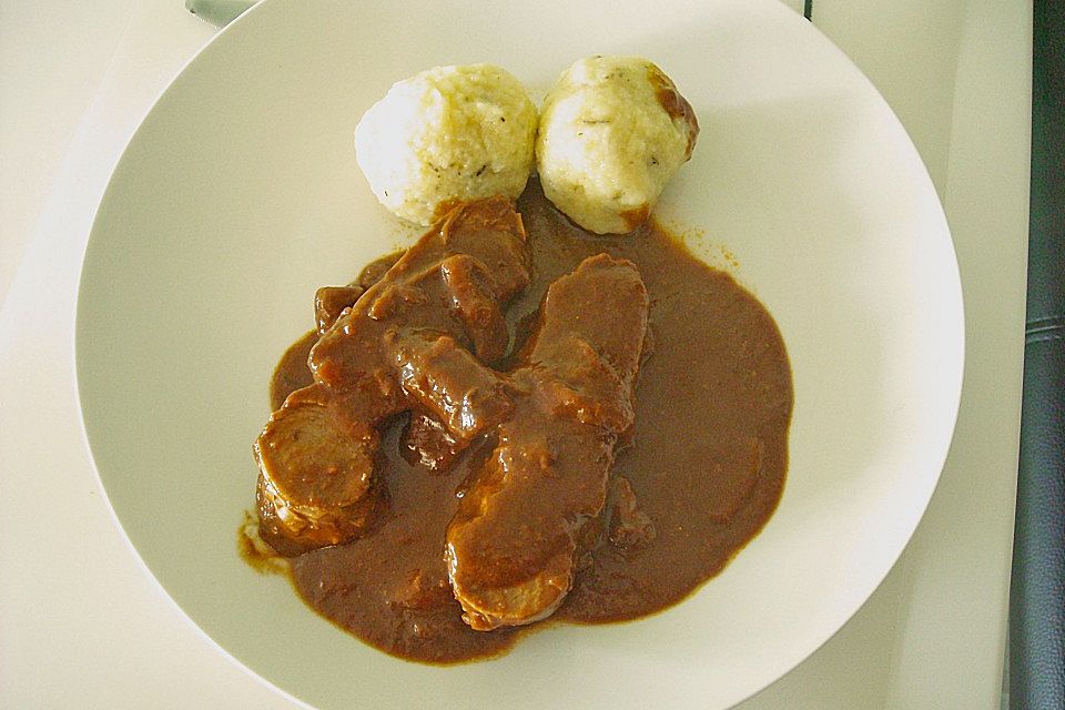 Altsächsischer Wildschweinbraten