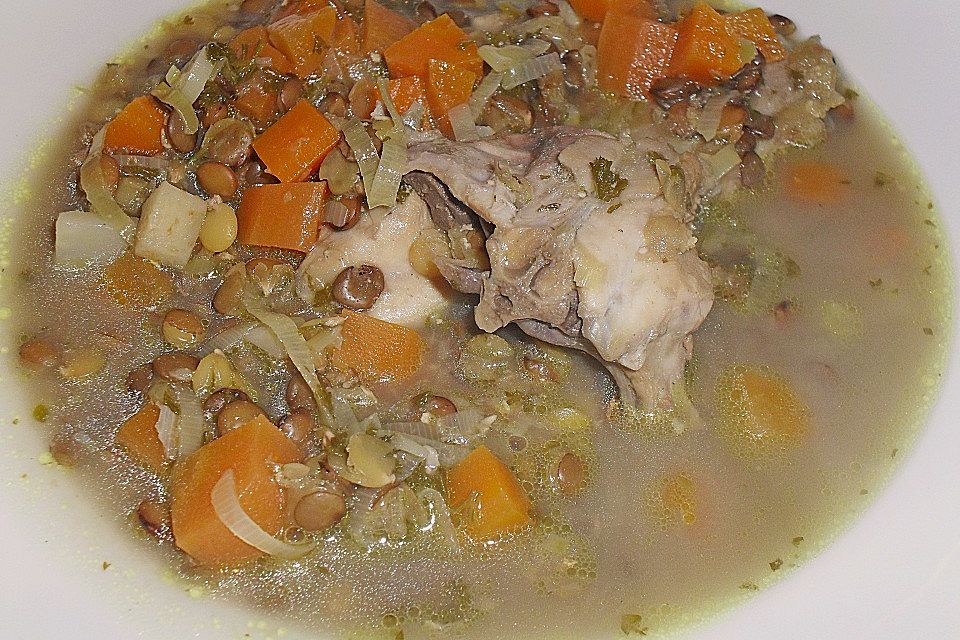 Linsensuppe Mauritius