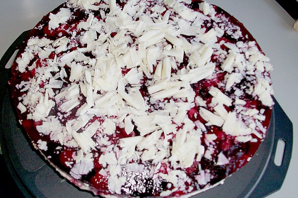 Beeren - Vanillequark - Torte