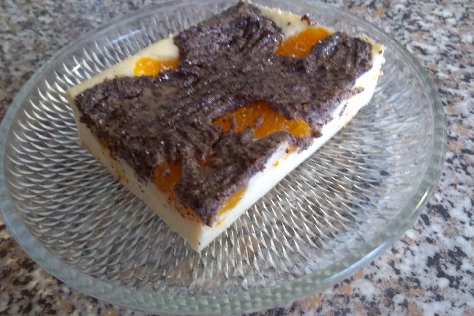 Mohn - Sahne - Käsekuchen