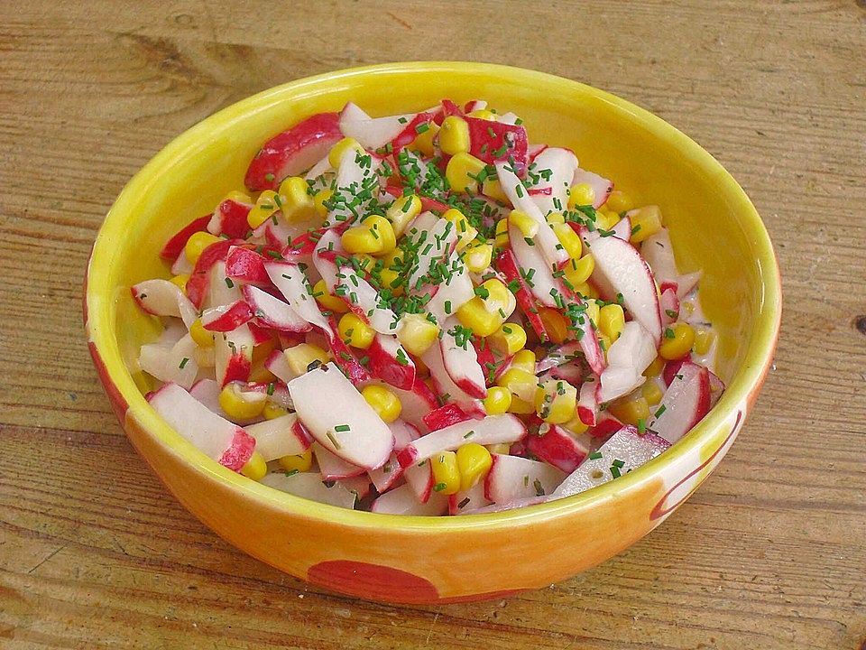 Radieschen - Mais - Salat von ritel| Chefkoch