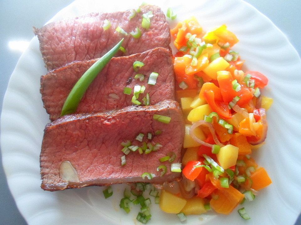 Roastbeef mit Gemüse von Stp66| Chefkoch