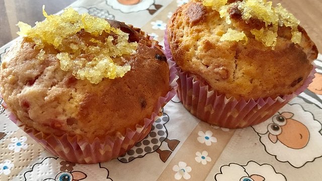 Himbeer - Zitronen - Muffins von Pumpkin-Pie